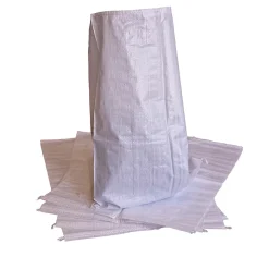 Sac à gravats en polypropylène tissé robuste 50L H.70 x l.50, lot de 5