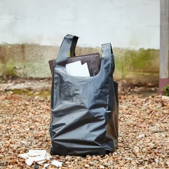 Sac de décombres extérieur noir 50 L vendu par 5 pièces