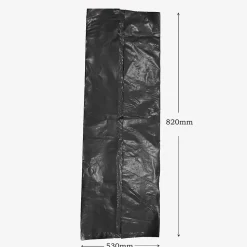 Sac de décombres intérieur et extérieur noir 50L vendu par 30 pièces