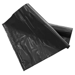 Sac de décombres intérieur et extérieur noir 130 L vendu par 5 pièces