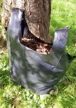 Sac de décombres intérieur et extérieur noir 130 L vendu par 5 pièces