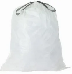 Sac poubelle intérieur blanc 70L vendu par 20 pièces