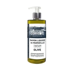 Savon de Marseille liquide La Corvette Savonnerie du midi olive 500ml