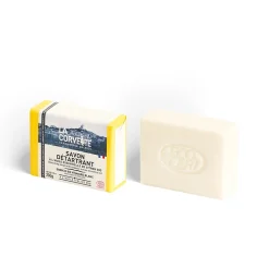 Savon solide ECOCERT détartrant parfumé à l'huile essentielle de citron bio La Corvette 200g