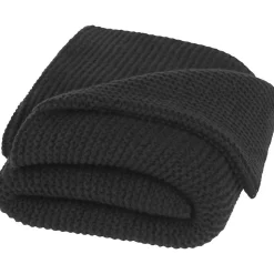 Seasons - Couverture SUZY Solid Black (120 cm x 150 cm)