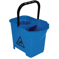 Seau essoreur code couleur bleu Jantex