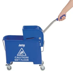 Seau essoreur Jantex Kentucky bleu - 20 L