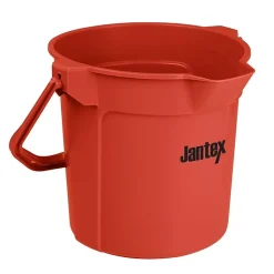 Seau Gradué avec Bec Verseur 10 Litres Rouge - Jantex