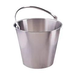 Seau inox avec poignée 12 Litres - Jantex