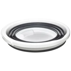 Seau pliable 10L - Blanc gris - 5Five