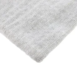 Serpillère traditionnelle blanc cassé et vert L.100 x l.60 cm