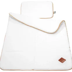 Set berceau couverture et coussin en gaze de coton Jeanne