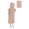 Set Cape et Gant de Bain Enfant Orta 70x55 cm Rose - Atmosphera