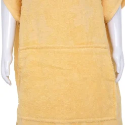 Set Cape et Gant de bain Enfant Orta 92x50 cm Jaune - Atmosphera