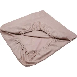 Set de 2 drap-housses rose foncé 60 x 120 cm