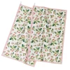 Set de 2 torchons Rose redouté