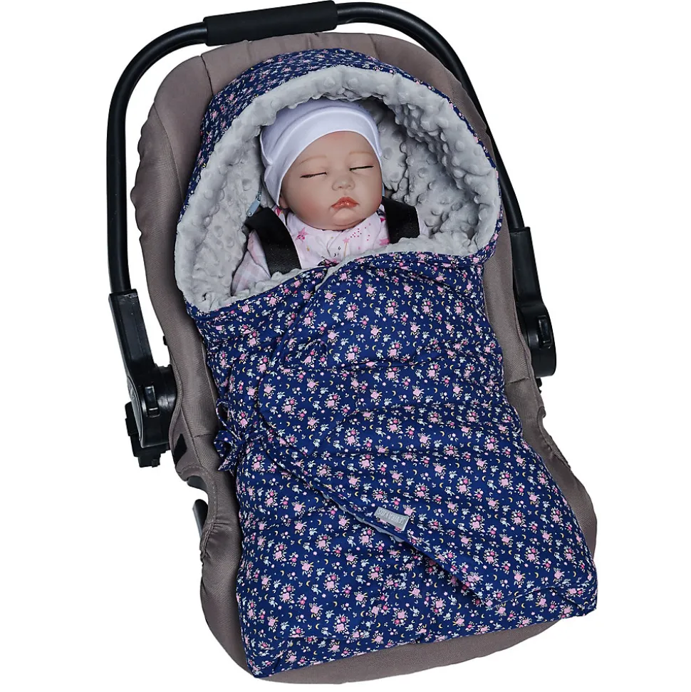 SEVIRA KIDS Couverture enveloppante réversible FLORE