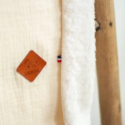 SEVIRA KIDS Couverture en gaze de coton et sherpa Jeanne