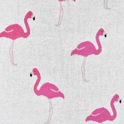 SEVIRA KIDS Couverture en coton bio FLAMANT ROSE
