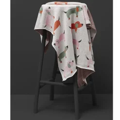 SEVIRA KIDS Couverture en coton bio Gots Teckel