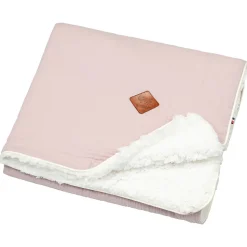 SEVIRA KIDS Couverture en gaze de coton et sherpa Jeanne