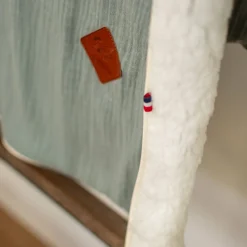 SEVIRA KIDS Couverture en gaze de coton et sherpa Jeanne