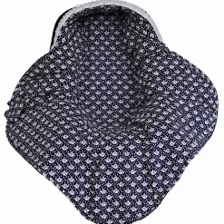 SEVIRA KIDS Couverture enveloppante nid d'ange bébé réversible en coton minky ELI