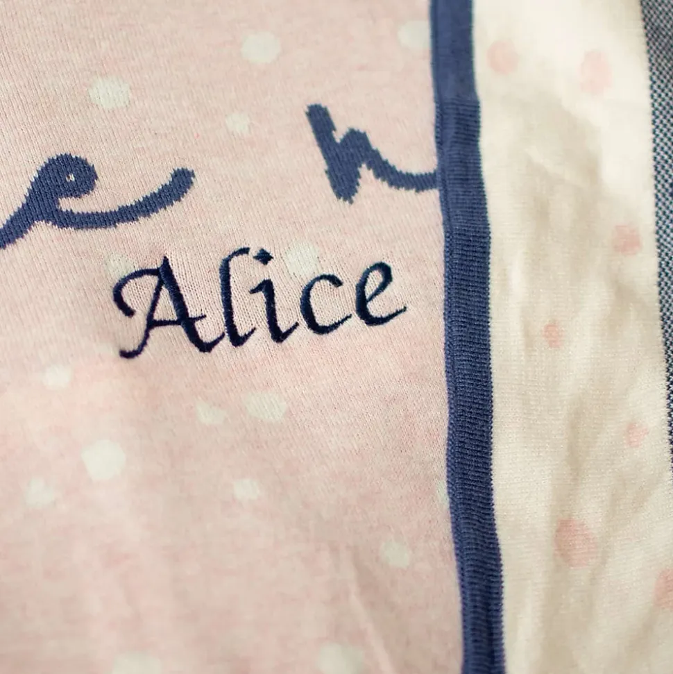 SEVIRA KIDS Couverture en coton bio Gots Chaton