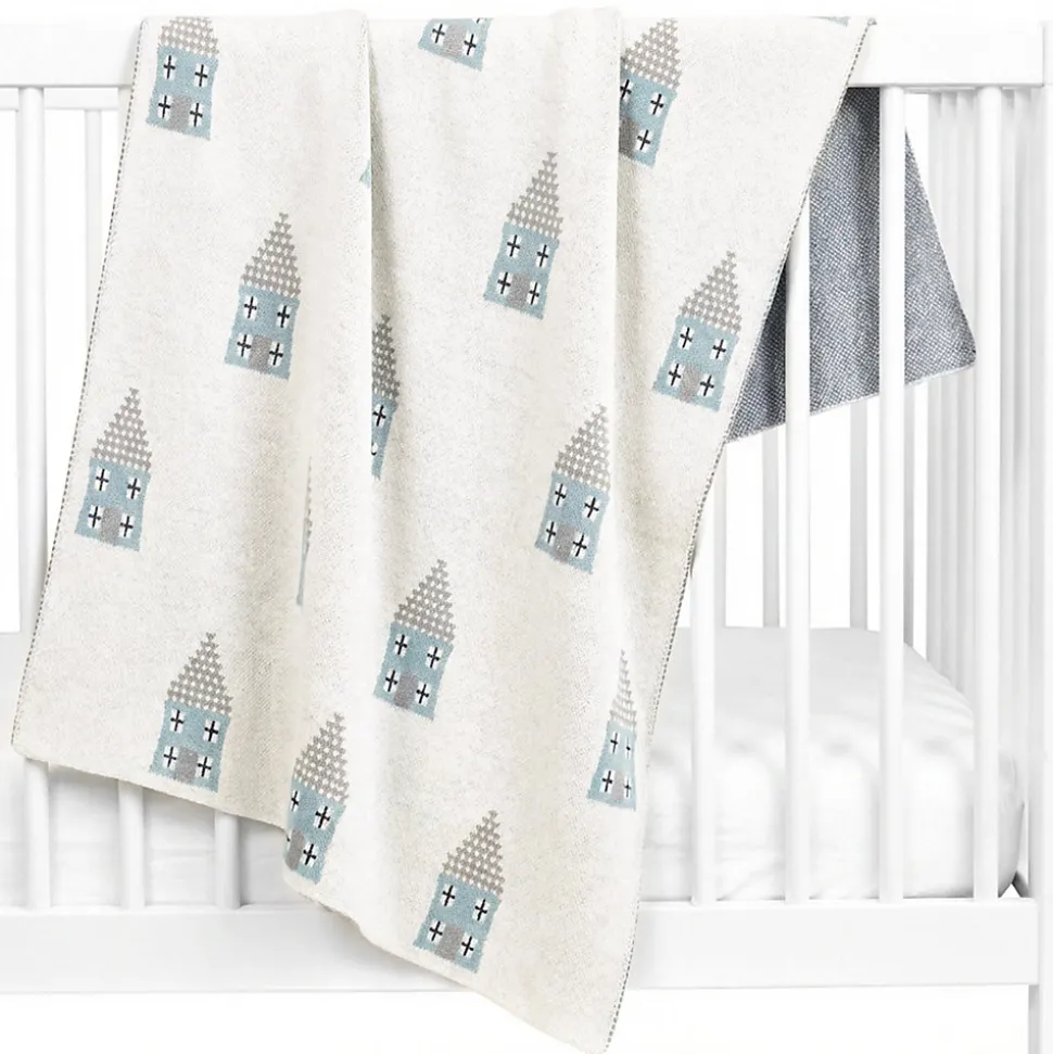 SEVIRA KIDS Couverture en coton bio Gots MAISONS