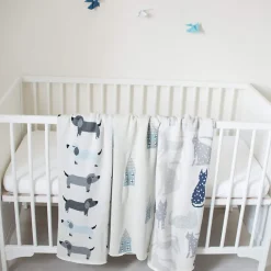 SEVIRA KIDS Couverture en coton bio Gots MAISONS