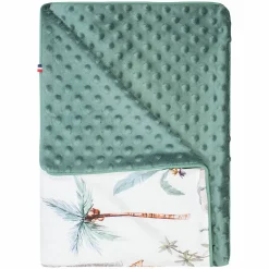 SEVIRA KIDS Couverture légère en minky Safari