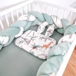 SEVIRA KIDS Couverture légère en minky Safari