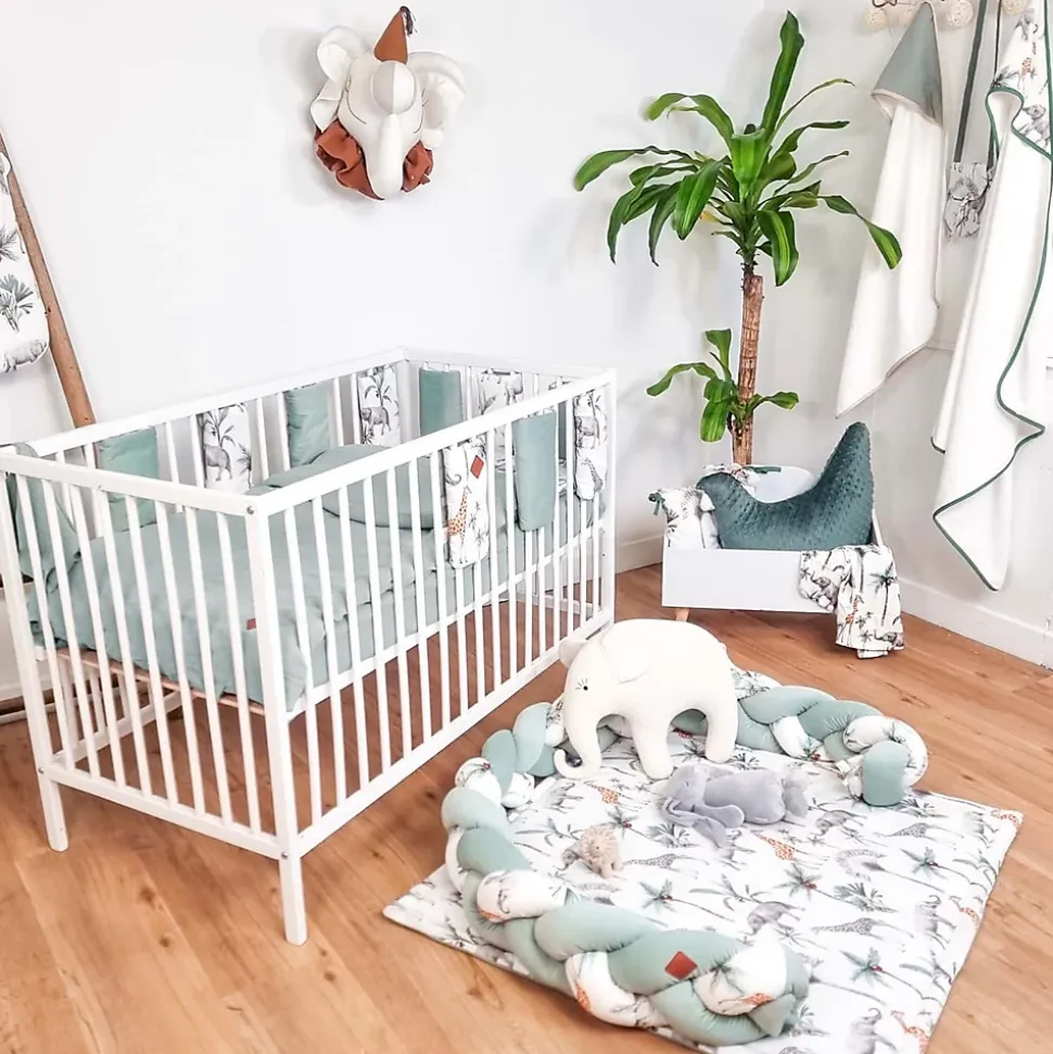 SEVIRA KIDS Couverture plaid réversible SAFARI