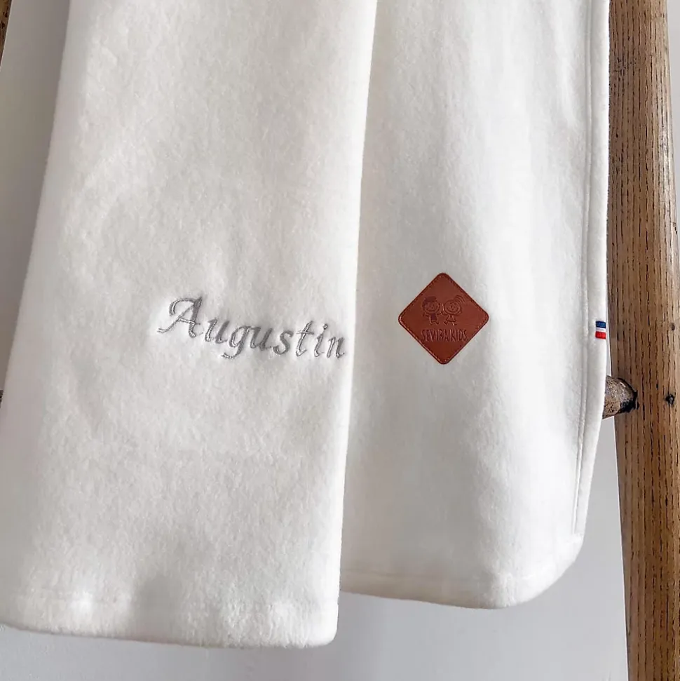 SEVIRA KIDS Couverture polaire 100% coton ultra doux