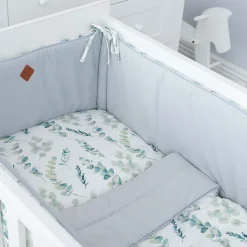 SEVIRA KIDS Couverture plaid réversible Eucalyptus