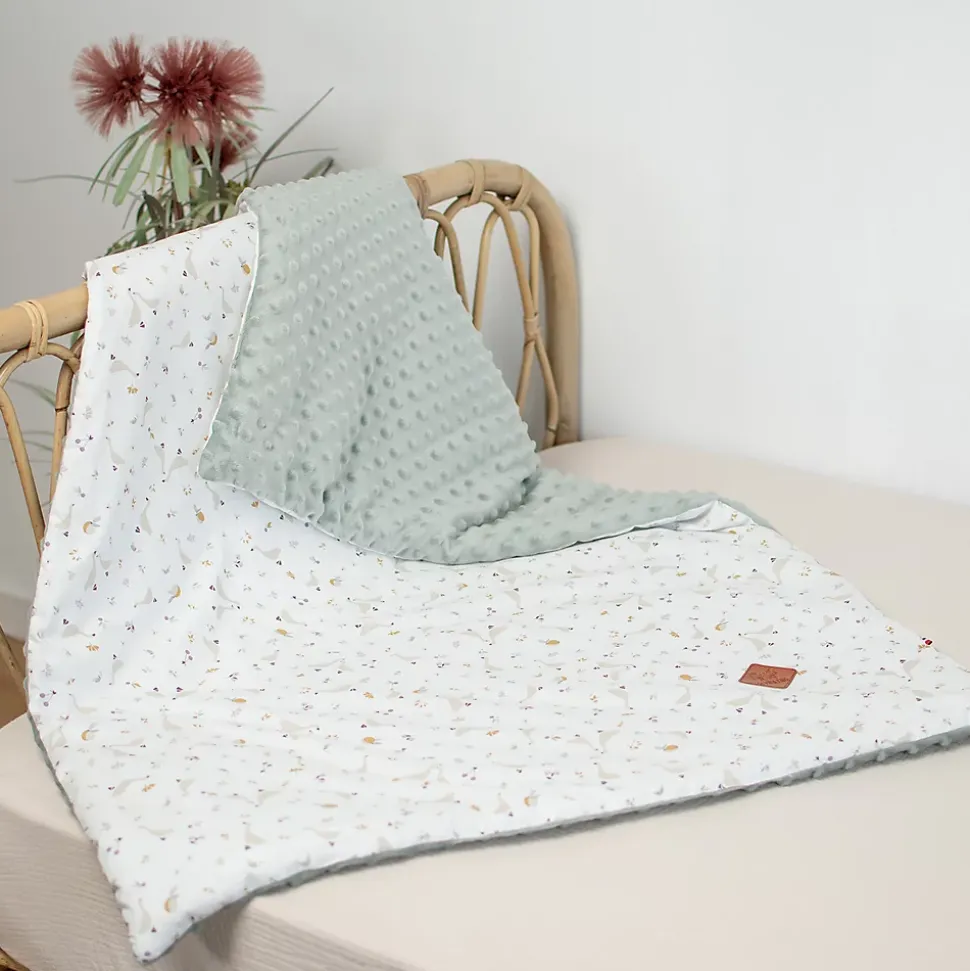 SEVIRA KIDS Couverture réversible en minky Sidonia