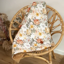 SEVIRA KIDS Couverture réversible en minky Néo vintage