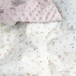 SEVIRA KIDS Couverture réversible en minky Sidonia