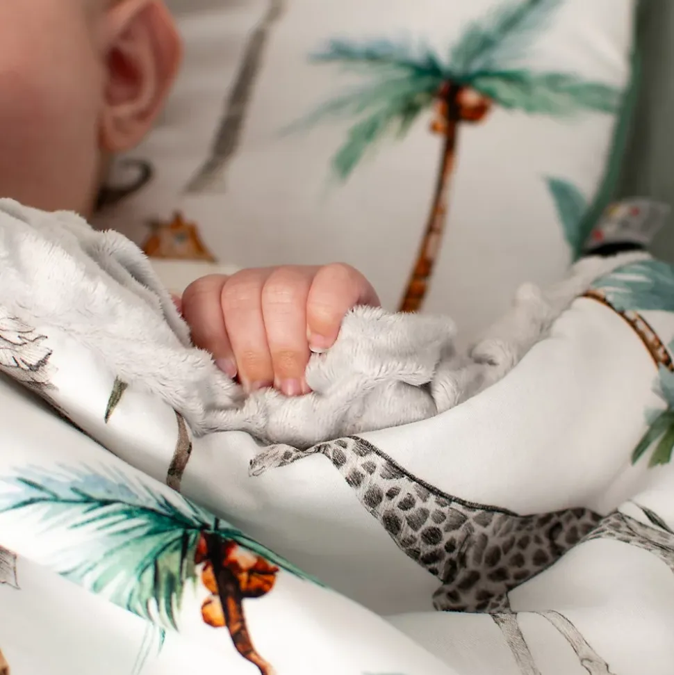 SEVIRA KIDS Couverture réversible en minky Safari