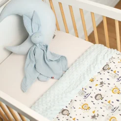 SEVIRA KIDS Couverture réversible en minky Eskimo