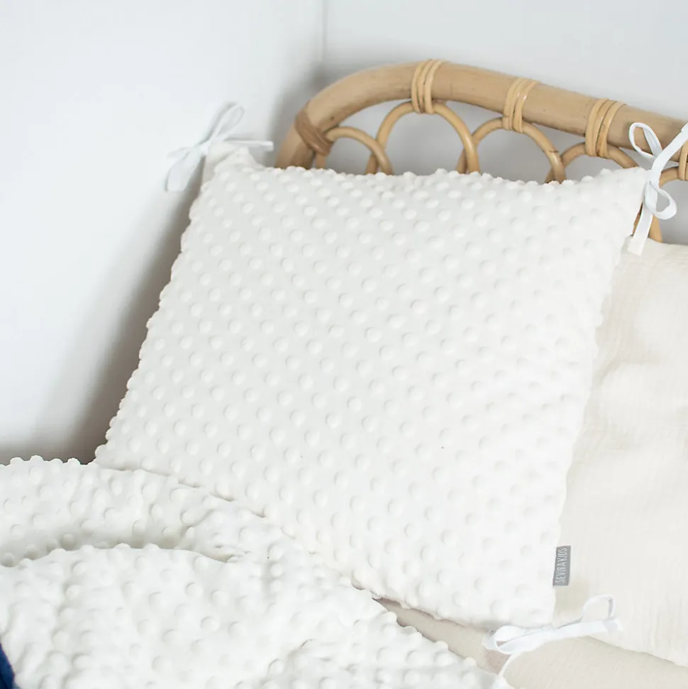 SEVIRA KIDS Grand plaid couverture réversible en minky New York