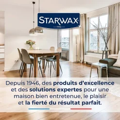 Shampoing autolustrant 2 en 1 tous sols intérieurs Starwax 1L