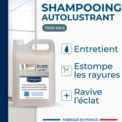 Shampoing brillant sols carrelés Starwax 5L