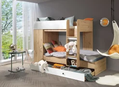 SMART 2 Lit superposé 254/165/94 (Artisan/blanc)