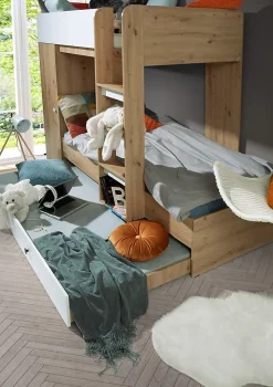 SMART 2 Lit superposé 254/165/94 (Artisan/blanc)