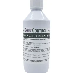 SOLU'CONTROL - Savon Noir Naturel Concentré, 500 ml, Nettoyantn enlève le miellat et les pucerons