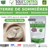 SOLU'CONTROL - Terre de Sommières 100g - Détachant Naturel et Absorbant - Élimine les Odeurs d'Urine, Litière de Chat, Tapis
