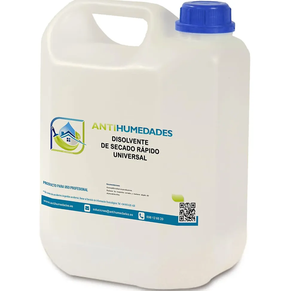 Solvant universel à séchage rapide (5 l) - Réduit la viscosité et augmente l'adhérence de la peinture