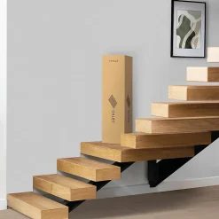 Sommier à Lattes En Acier Avec Bande Stabilisatrice Blanc 180x200 Cm Avec Pieds