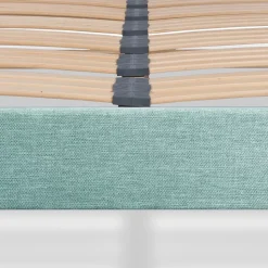 Sommier à lattes en bois Lumière 90x190 cm Coloris Vert pastel Livré en kit